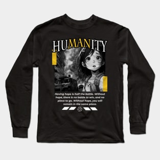 Humanity Palestine Long Sleeve T-Shirt